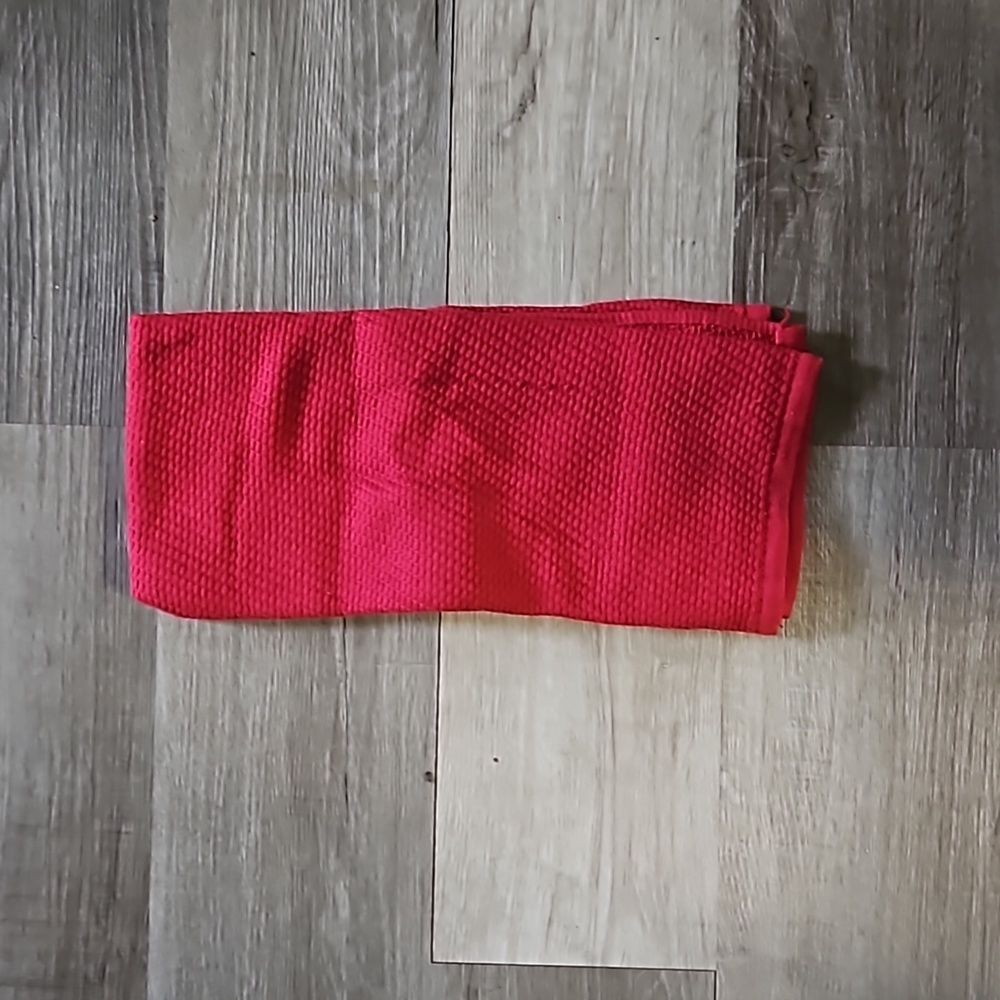 Caro Home Red Kitchen Towel
